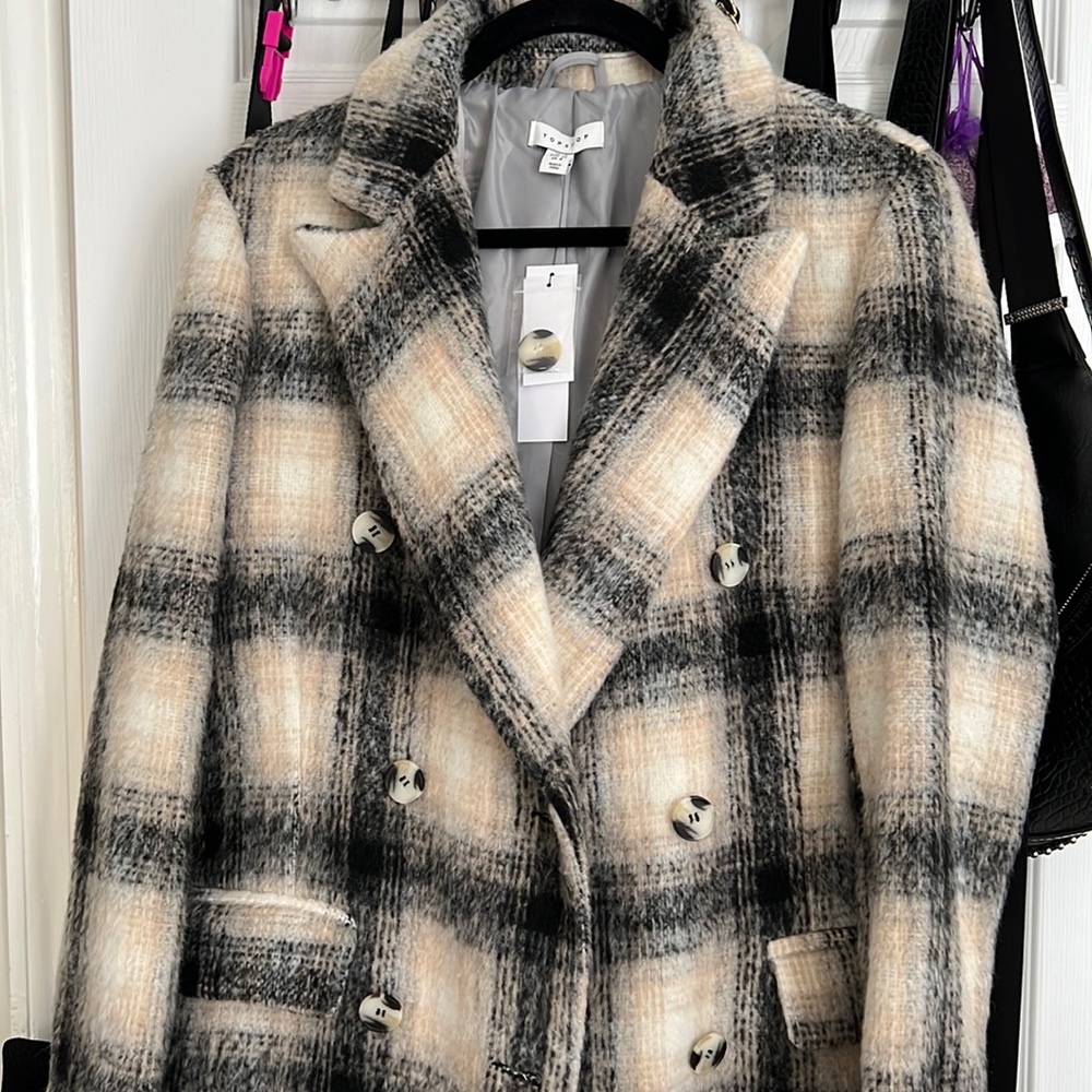 BRAND NEW TOPSHOP MAXI COAT